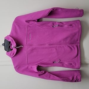 Columbia 🧣 Women's Pink Fleece Jacket - Size S